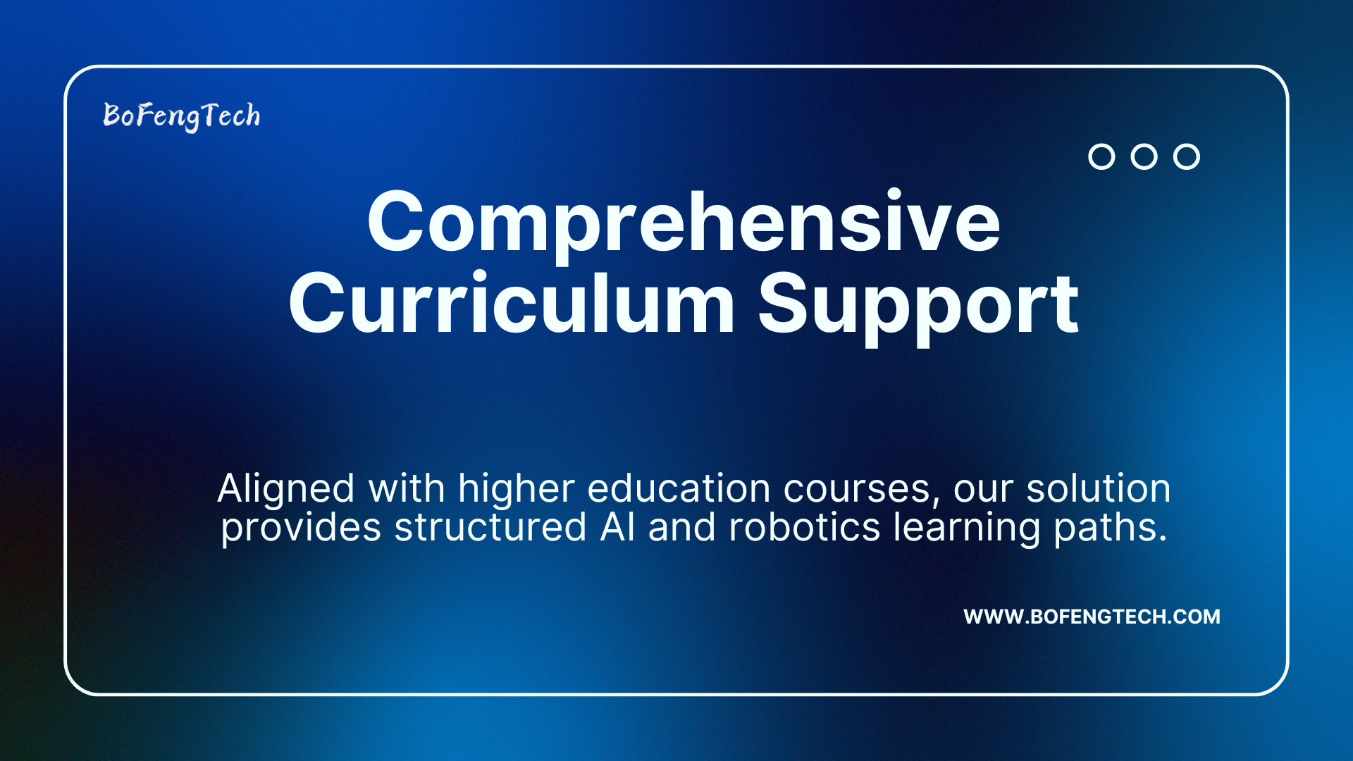 Education Solutions 16 Comprehensive Curriculum Support
